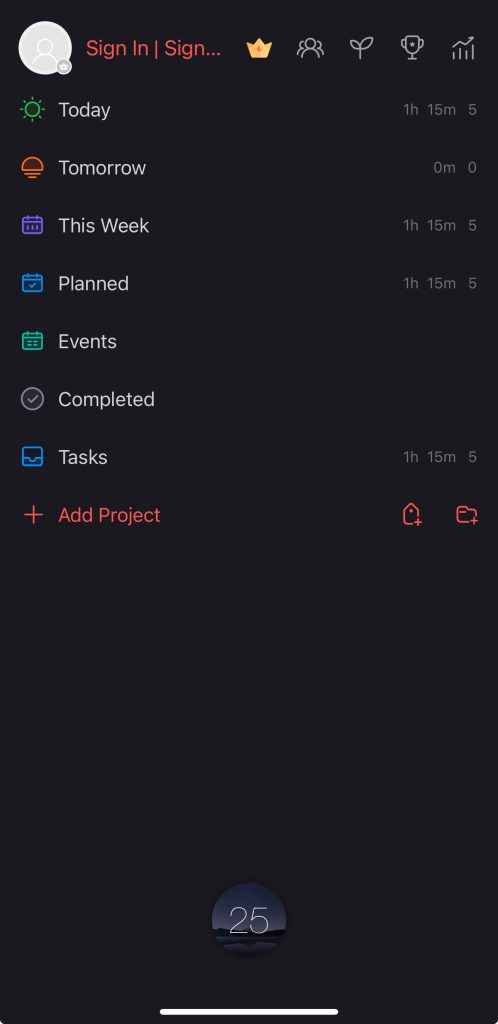 Is Focus To-Do Worth It in 2025? Full Review & Features 6 Focus To-Do App Starting Screen