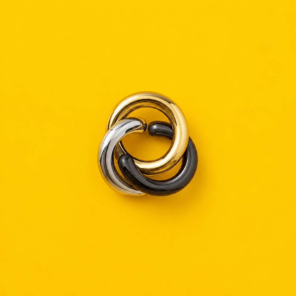 Cue Routine Reward: the Habit Loop Explained (2026) - single circular chain of three linked rings, each a different color