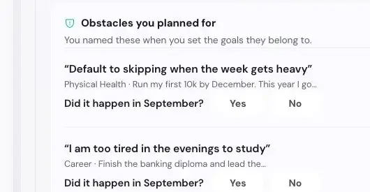 life goals app chip month check